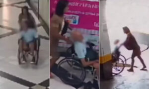 VÍDEO: Morto em agência bancária: Novas imagens mostram idoso sendo conduzido por sobrinha