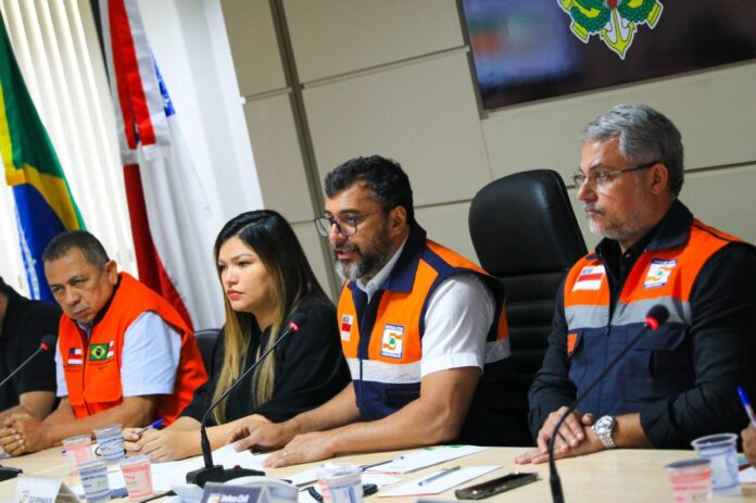 Operação estiagem: Wilson Lima anuncia licenças para dragagens dos rios do AM
