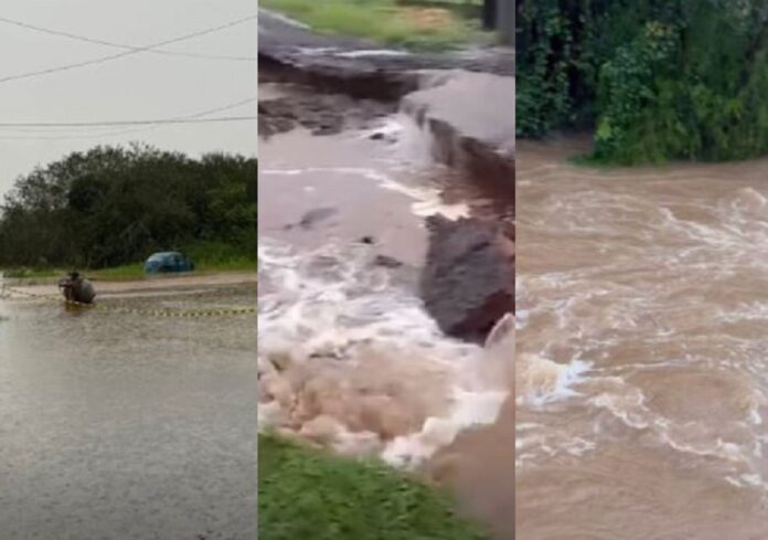 Chuvas, Santa Catarina, Rio Grande do Sul