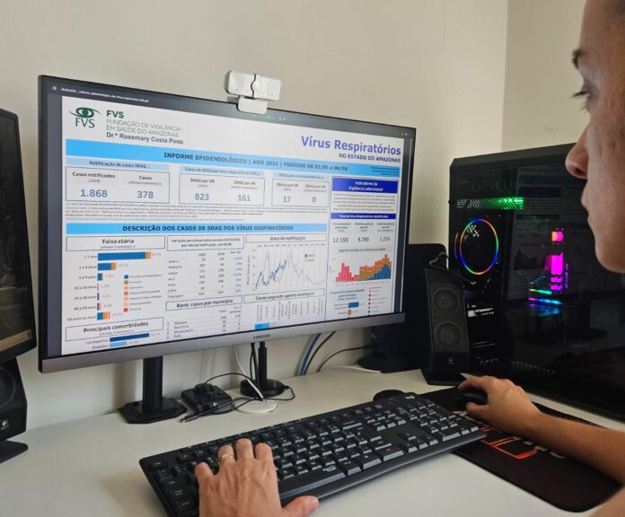 Saúde divulga informe epidemiológico de Síndrome Respiratória Aguda Grave no AM: 1.800 casos em 2024