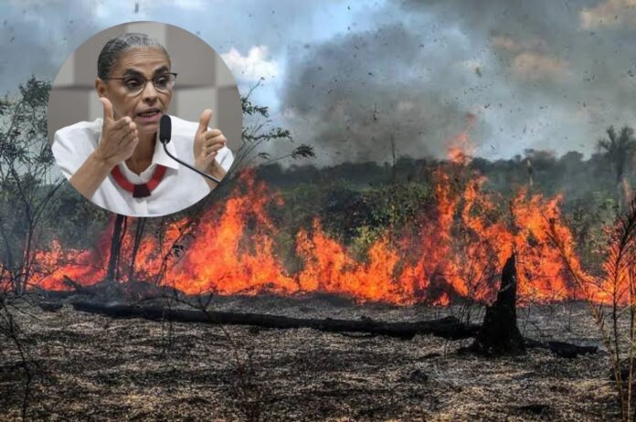 Como medida para combater os incêndios florestais, a ministra do Meio Ambiente e Mudança do Clima, Marina Silva, anunciou a proibição e criminalização das “queimas controladas” nas regiões da Amazônia, Cerrado e Pantanal até os últimos meses do ano.