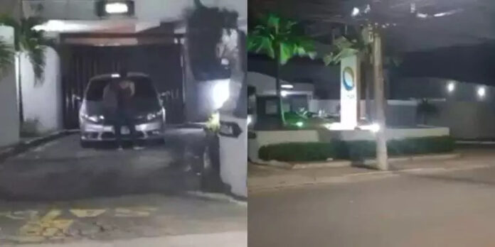 VÍDEO: Mulher flagra companheiro e amante saindo do motel no Dia dos Namorados, em Salvador (BA)