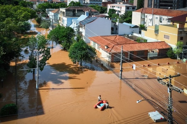 O nível do Rio Guaíba ficou abaixo da cota de inundação