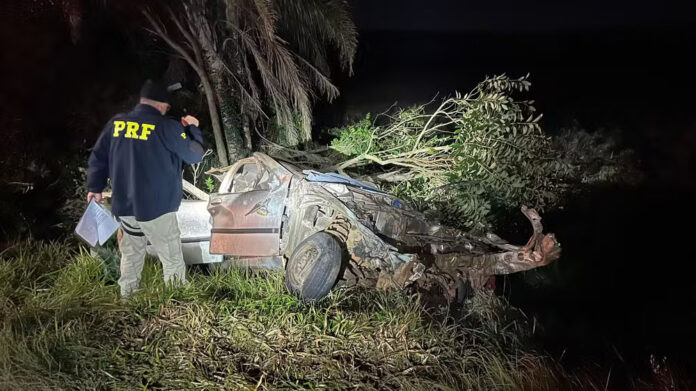 Seis pessoas morrem após colisão entre carros e caminhão, no Rio Grande do Sul