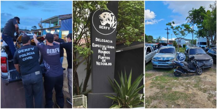 Polícia recupera 101 carros roubados e prende 64 pessoas no primeiro semestre deste ano