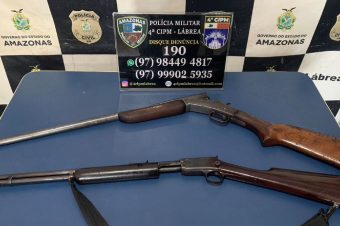 Após anúncio de venda de armas, homem é preso no município de Lábrea