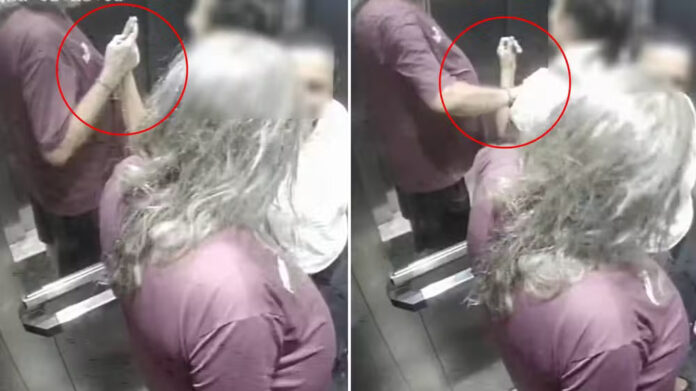 VÍDEO: Empresário assedia mulher em elevador em Fortaleza: 