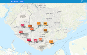 Queimadas: Bairros de Manaus registram qualidade do ar "pouco saudável" neste sábado (10)