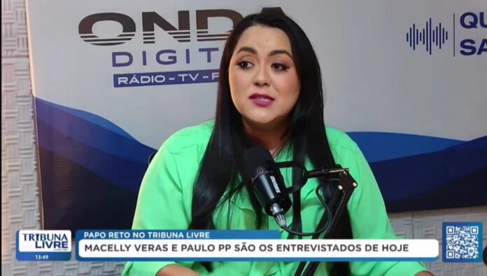 Macelly Vera, pré-candidata a prefeita de Maués