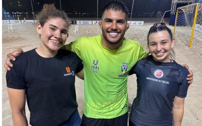 Na noite desta quinta-feira (22/08), o Amazonas faturou três medalhas de ouro na modalidade beach wrestling pelos Jogos Universitários