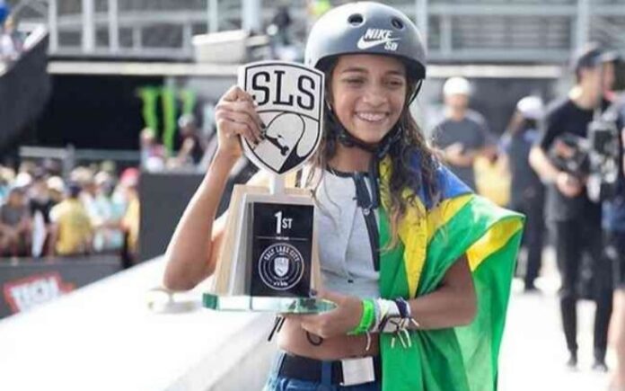 A eskatista Rayssa Leal não pode comparecer à estapa mais recente da Street League Skateboarding (SLS), a Liga Mundial de Skate Street,