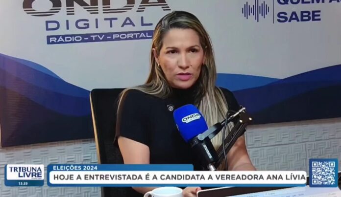 Candidata Ana Lívia quer mais mulheres na CMM