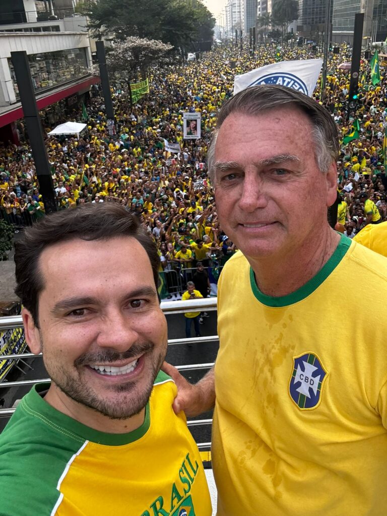 Alberto Neto e Jair Bolsonaro