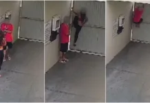 VÍDEO: Em SC, casal pula muro de motel e foge para não pagar conta