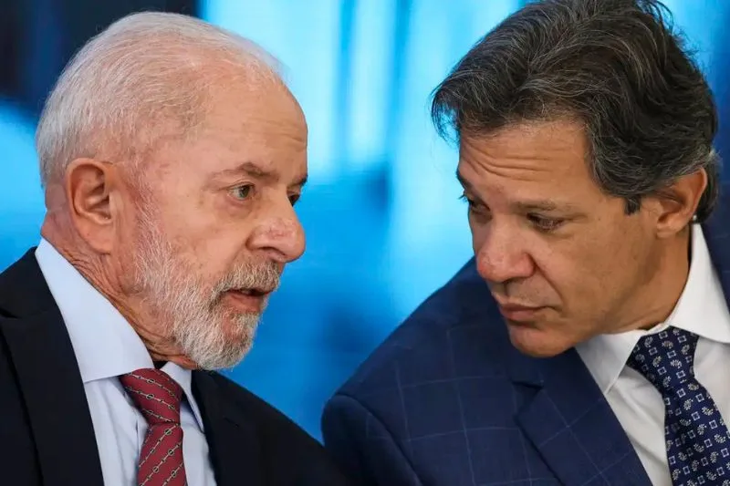 Lula e Fernando Haddad
