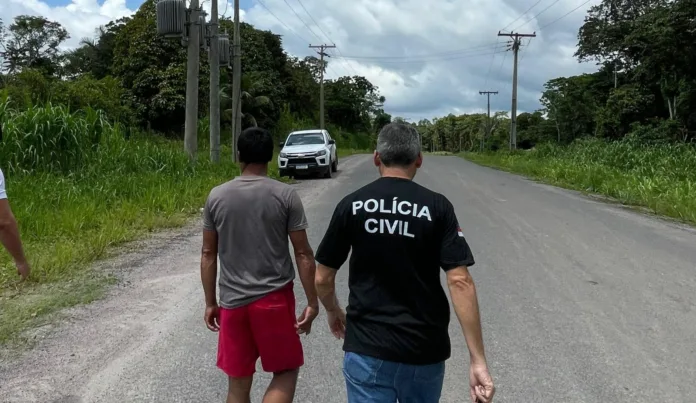 Ação policial em Atalaia do Norte (Foto: Divulgação/PC-AM)