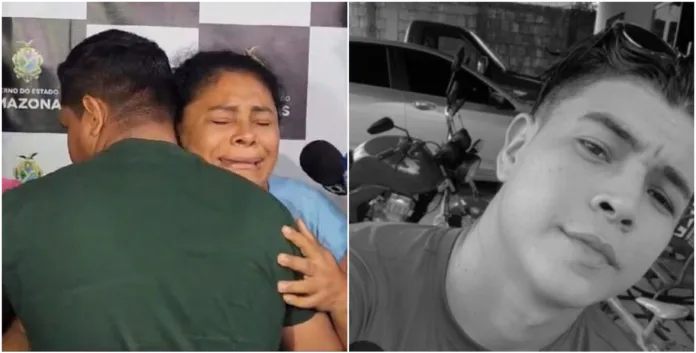 Aos prantos, mãe de jovem morto por PM fala como recebeu a notícia