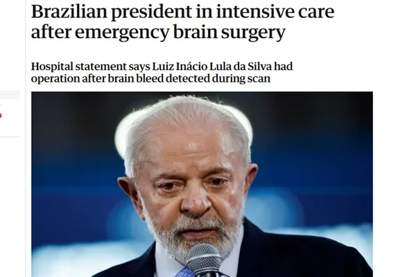 Cirurgia de emergência de Lula 