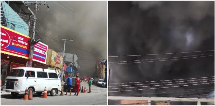 Dono de distribuidora que pegou fogo no Fuxico pula de 2° andar para escapar das chamas