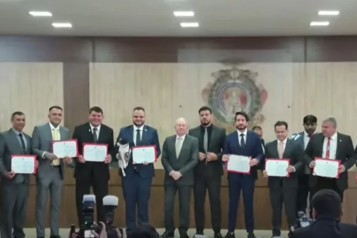 Diplomação de vereadores eleitos e prefeito para 2026