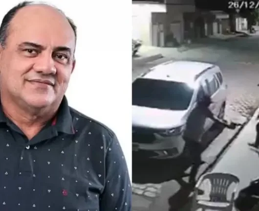 VÍDEO: vereador é morto a tiros na frente de casa no Ceará