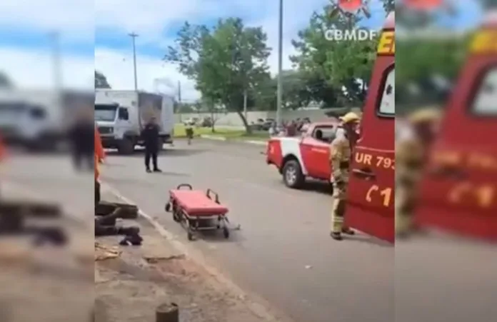 Motociclista morre após colidir com caminhão no DF