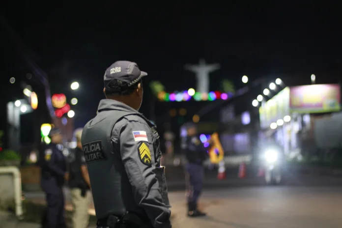 Ações de policiamento em Rio Preto da Eva da Operação Impacto