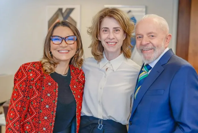 Janja, Fernanda Torres e Lula