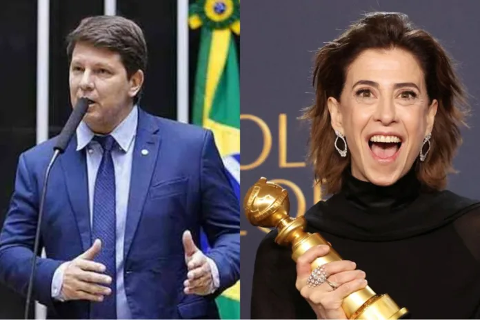 Deputado Mario Frias critica globo de ouro de Fernanda Torres