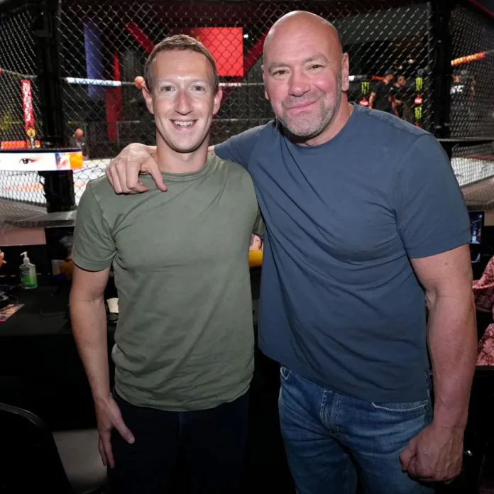 Zuckerberg anuncia que Dana White, presidente do UFC, assume cargo na Meta