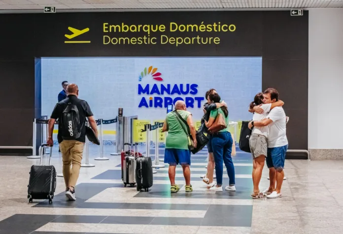 Saguão do aeroporto (Foto: Divulgação)