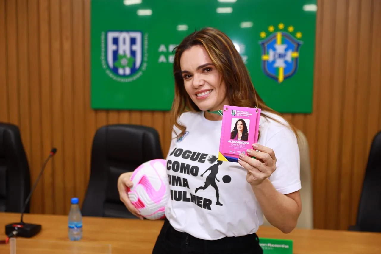 A Federação Amazonense de Futebol (FAF) anunciou a nova diretoria de futebol feminino, que terá o comando de Alessandra Campelo.