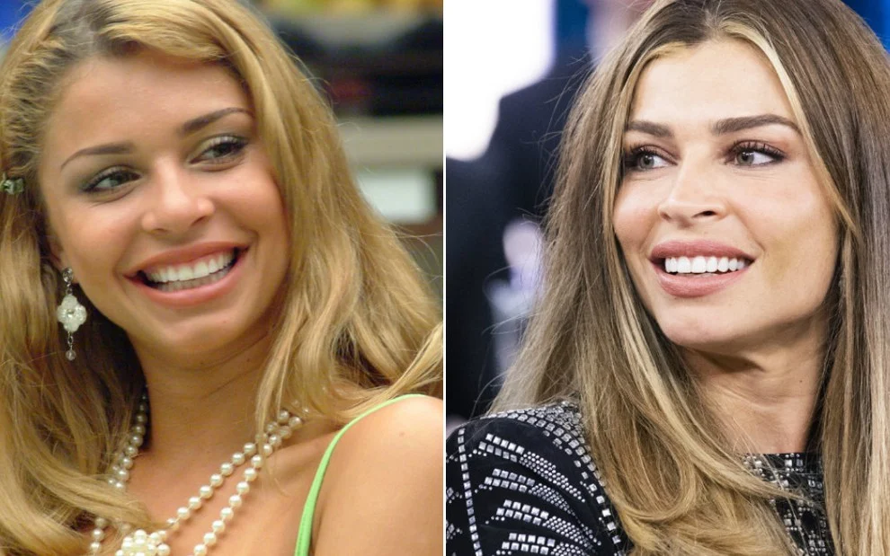 Grazi antes x depois do BBB6