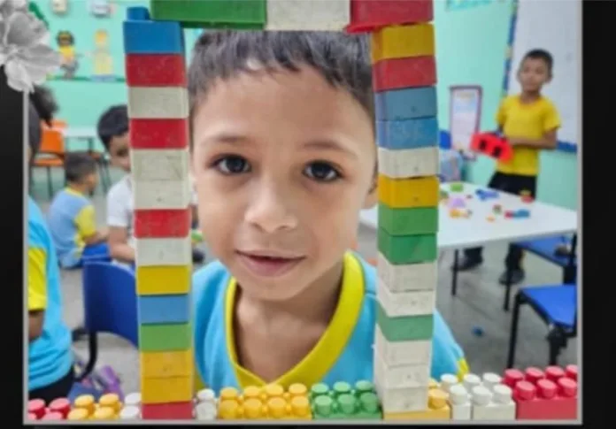 Escola suspende aulas após morte de criança de 7 anos em incêndio em Manaus