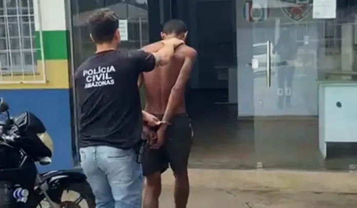 Com ficha criminal extensa, suspeito é preso após roubar dinheiro do pão de criança no Amazonas