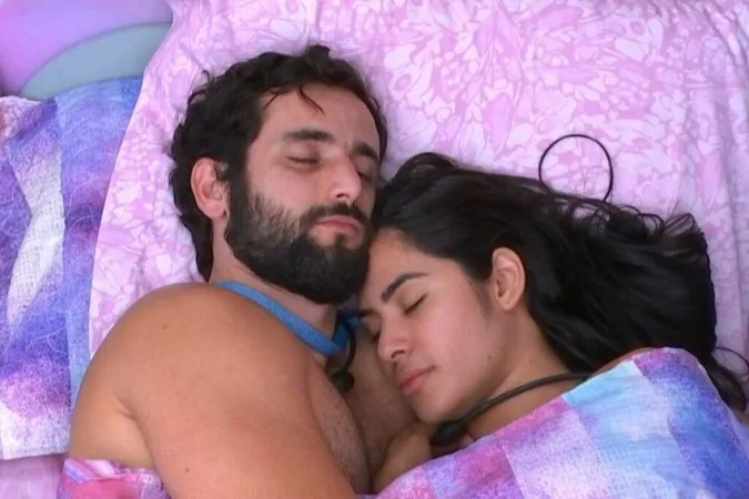 Imgem: Isabelle e Matheus no BBB