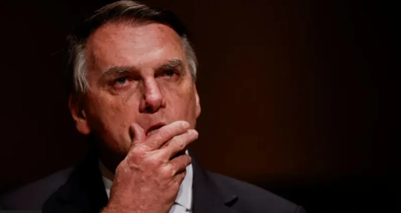 Ex-presidente Jair Bolsonaro (PL) foi denunciado por envolvimento numa trama golpista apontada pela Polícia Federal. (FOTO: Reprodução)