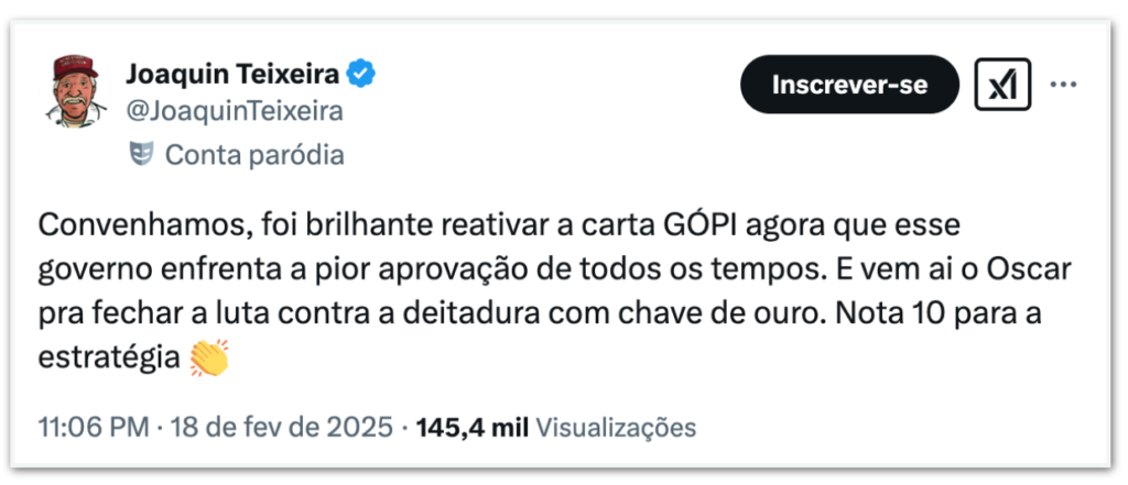 Bolsonaro - PGR _ ironiza