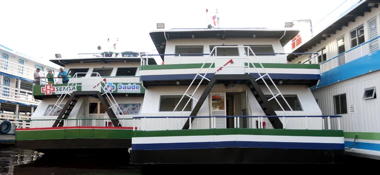 Ministra de Saúde visita Manaus - Unidade Básica de Saúde Fluvial - Manaus