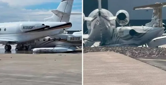 VÍDEO: Jato de cantor de rock bate em outra aeronave e mata uma pessoa nos EUA; 3 estão feridas