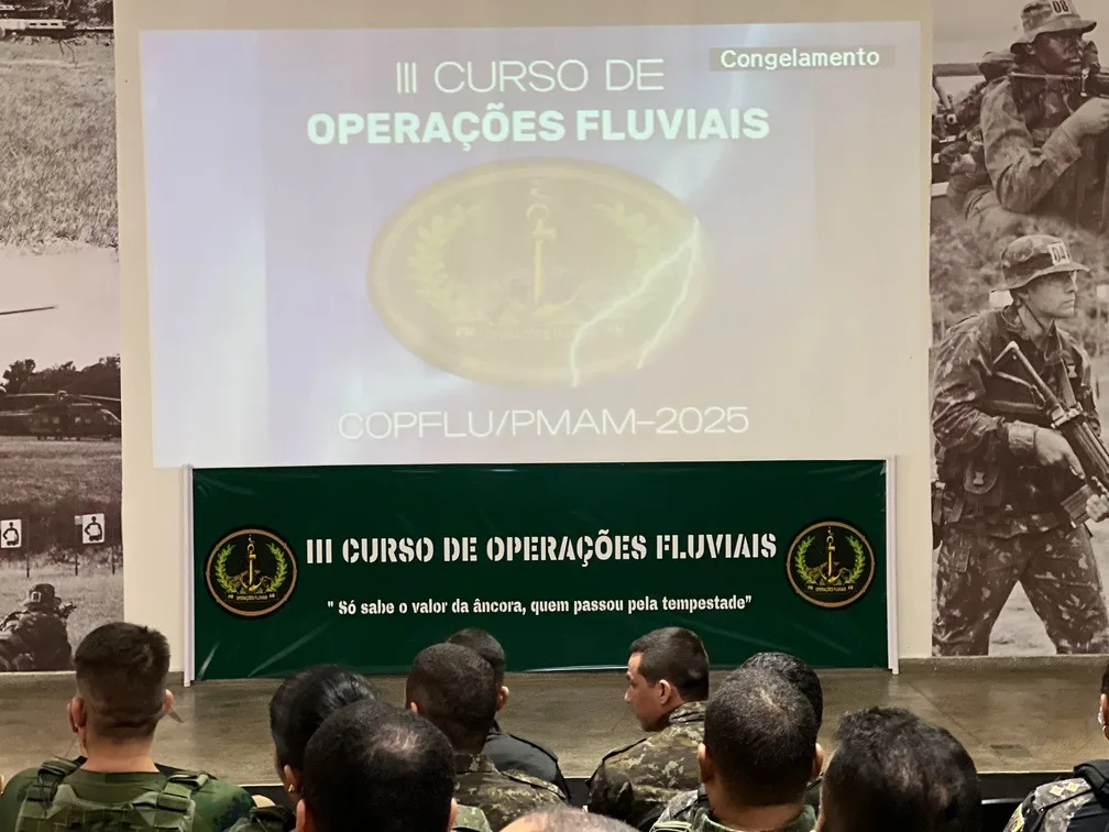 PM do Amazonas realiza curso com militares de 4 estados para operações nas regiões ribeirinhas