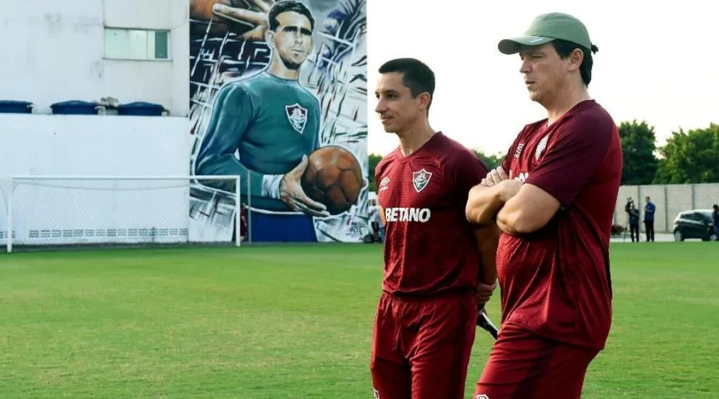 Eduardo Barros foi auxiliar de Fernando Diniz