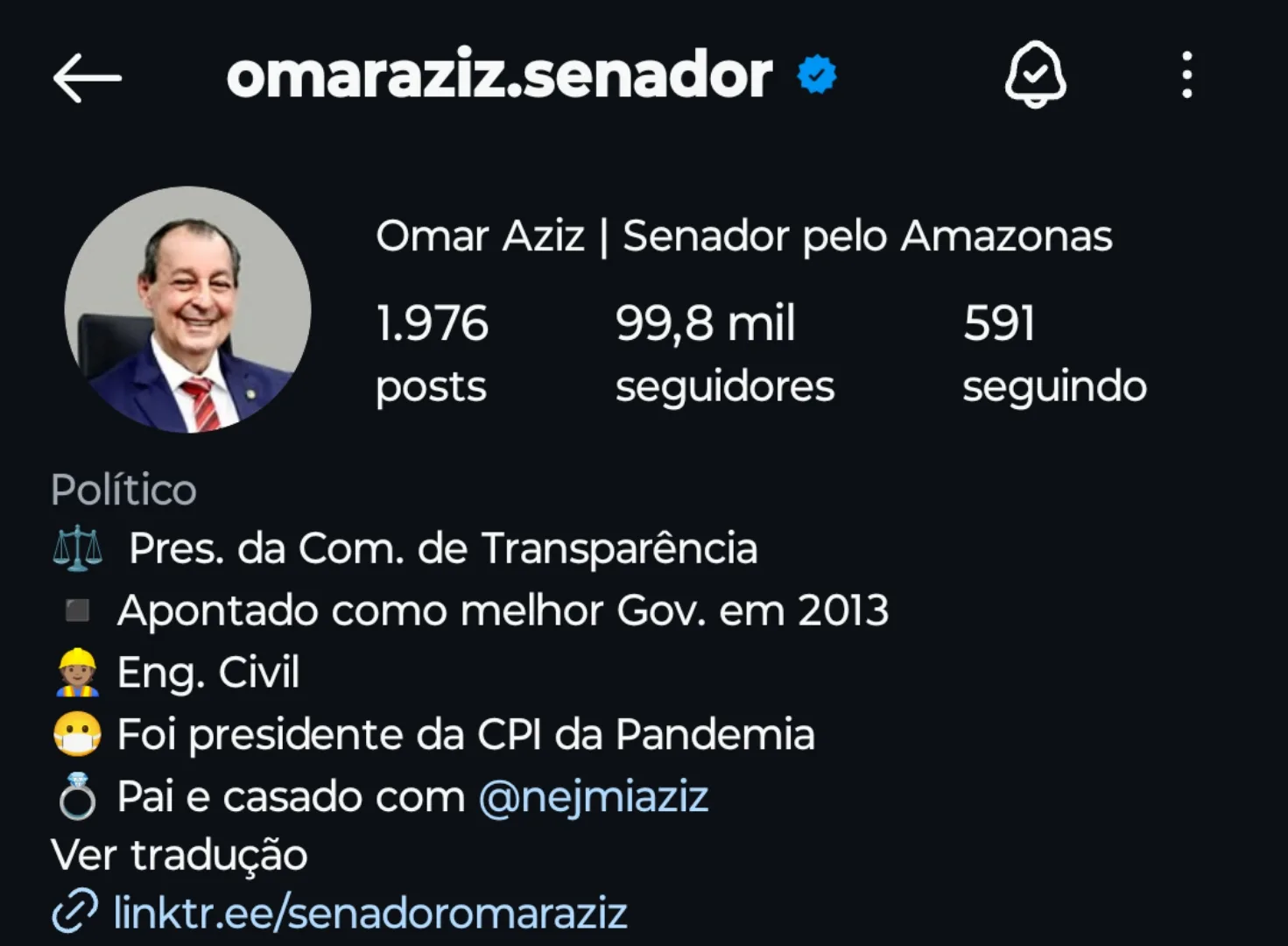 2026: Omar Aziz quando "veste a camisa é para vitória"