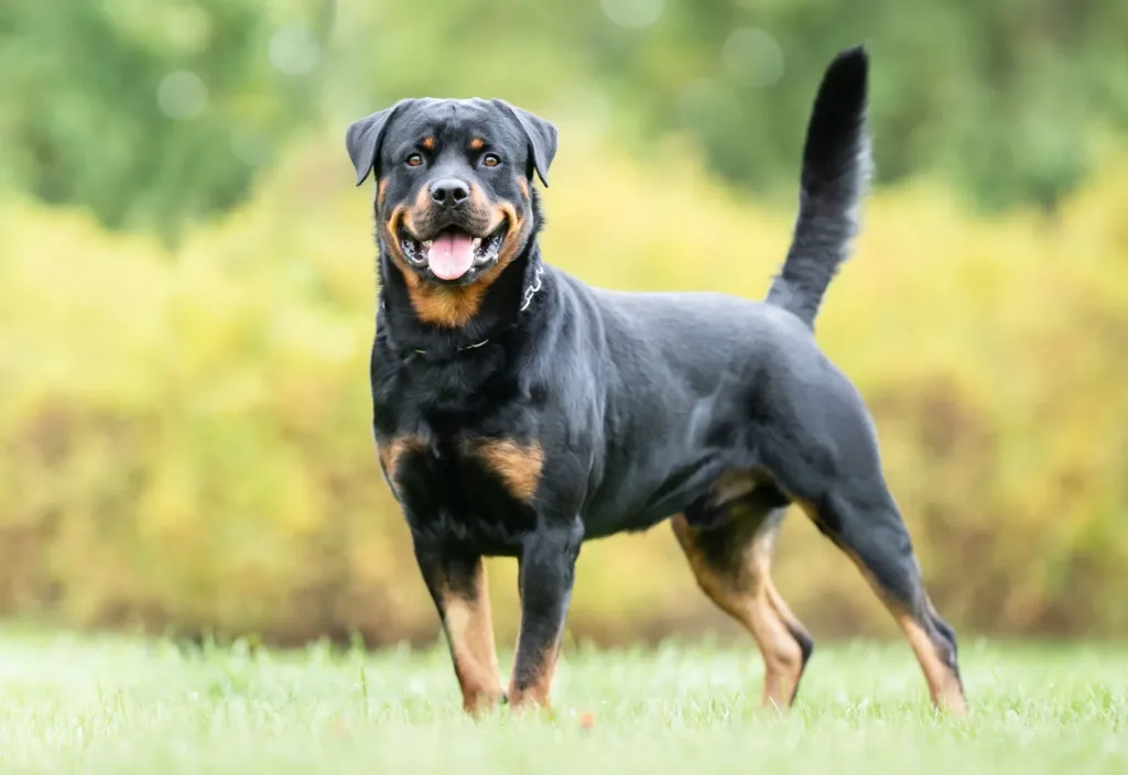 Qual a potência da mordida de um Rottweiler? Descubra a força impressionante da raça