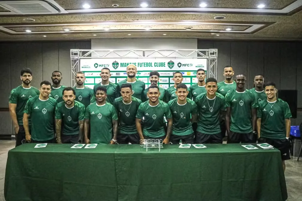 Elenco do Manaus FC para 2025. 