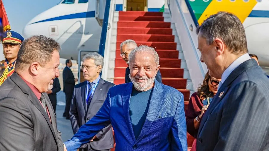 Presidente Lula - viagem
