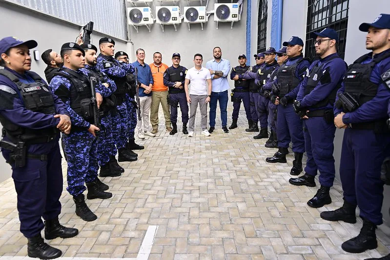 Nova base da Guarda Municipal de Manaus foi inaugurada