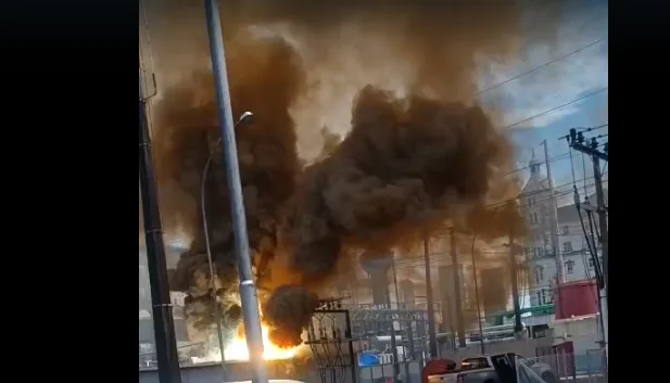 VÍDEO: Bairros ficam sem energia após explosão de subestação em Manaus