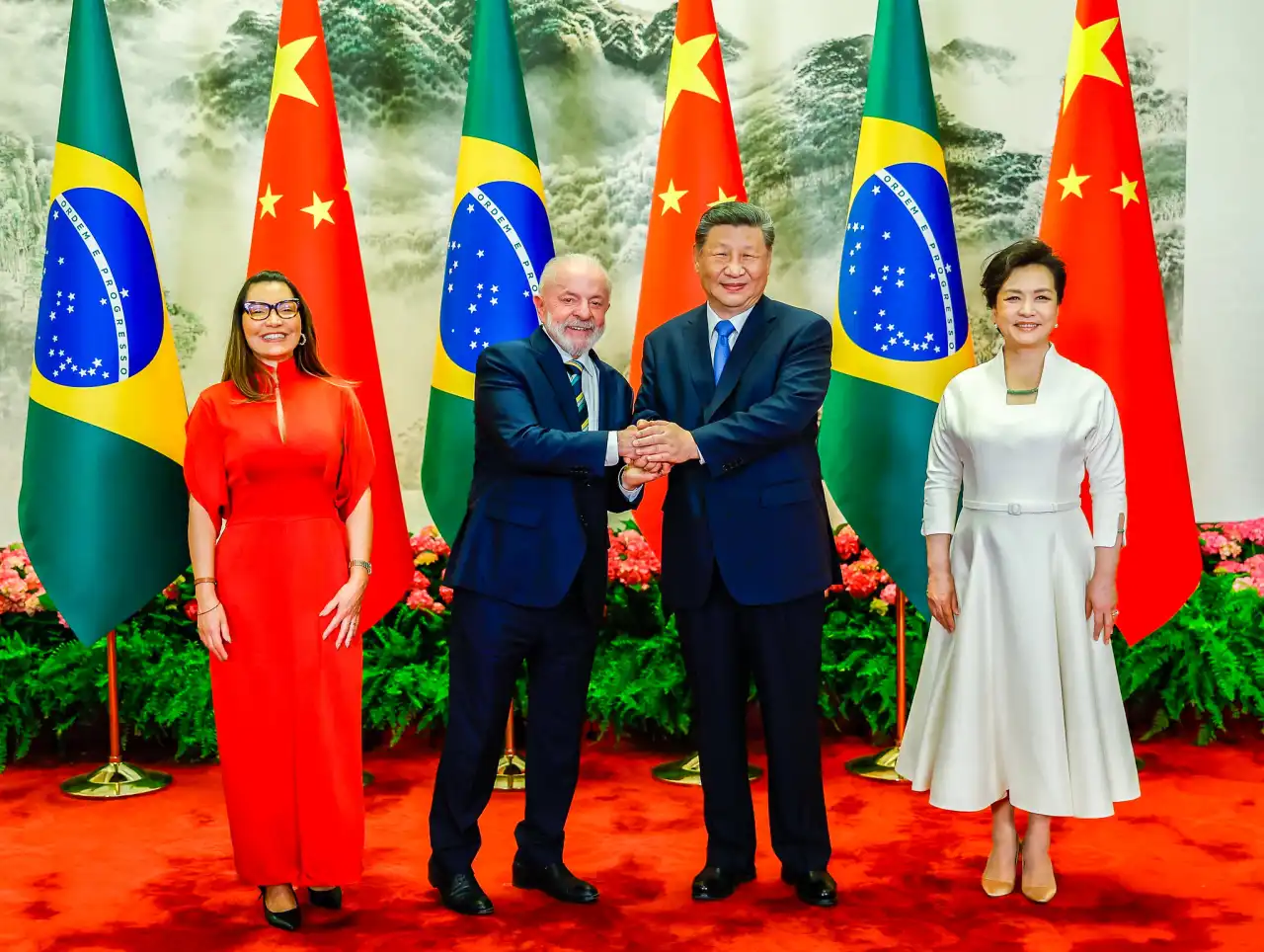 Lula, Janja - China