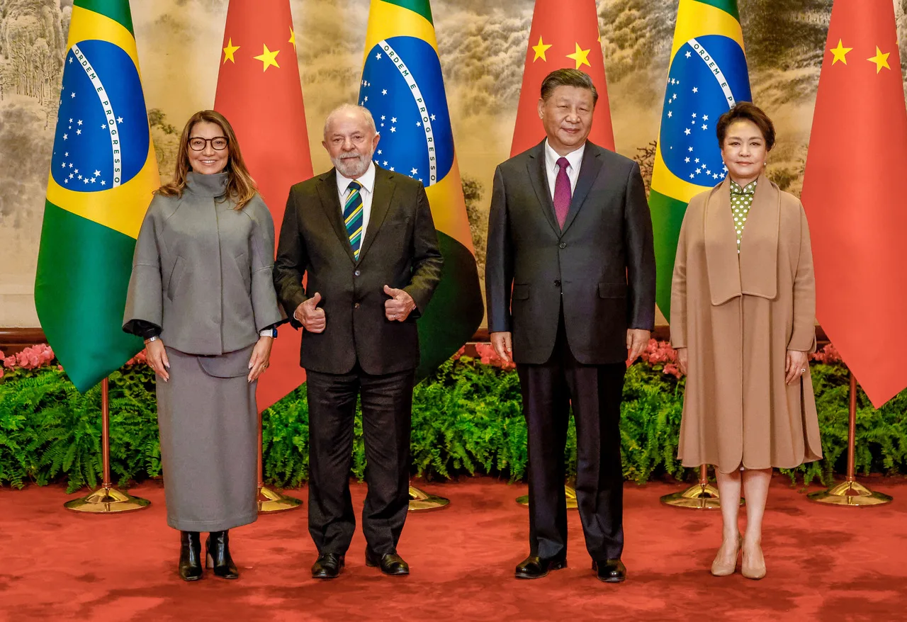 Lula, Janja - China